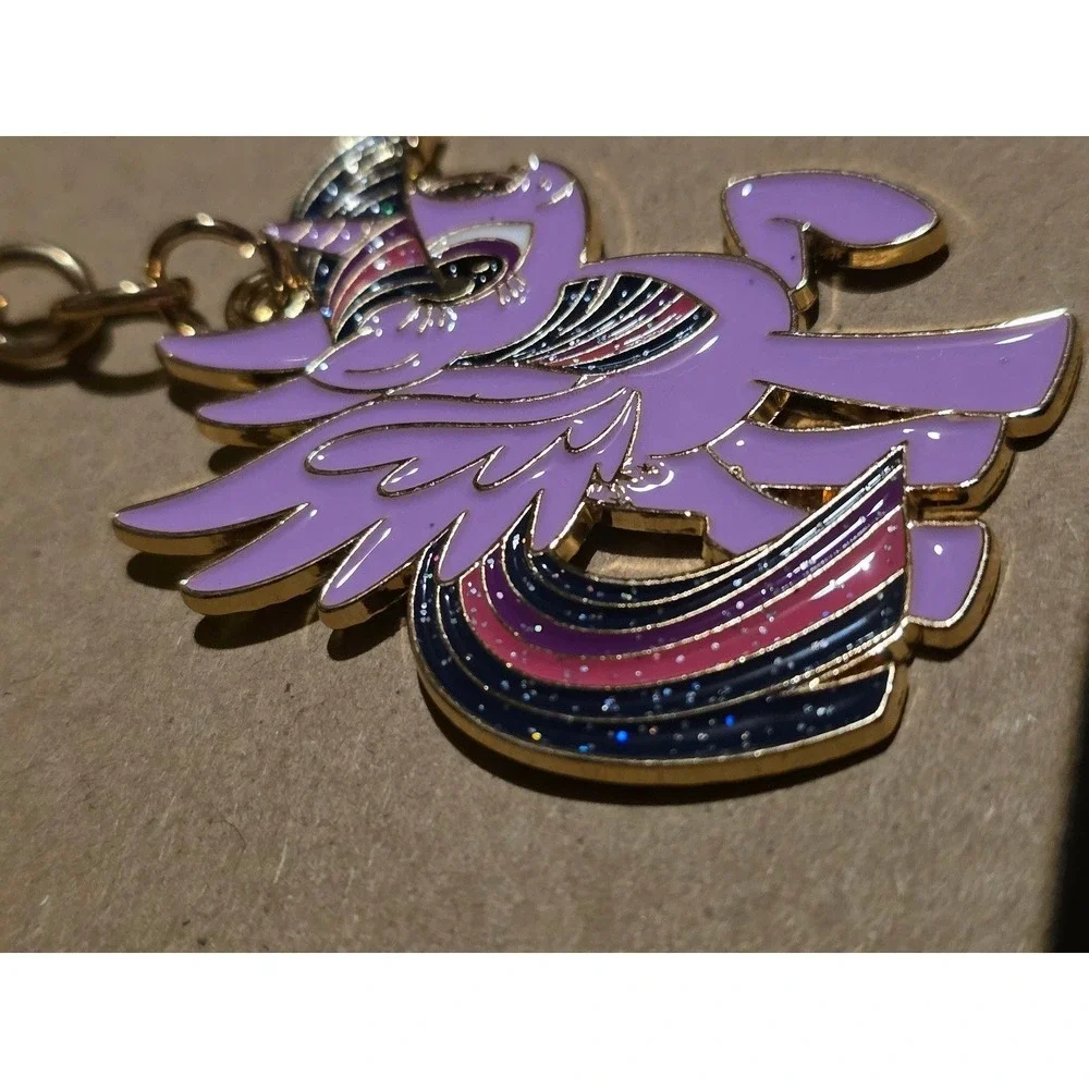 Set of 3 My Little Pony Keychains Rainbow Dash Pinkie Pie Twilight Sparkle! NEW